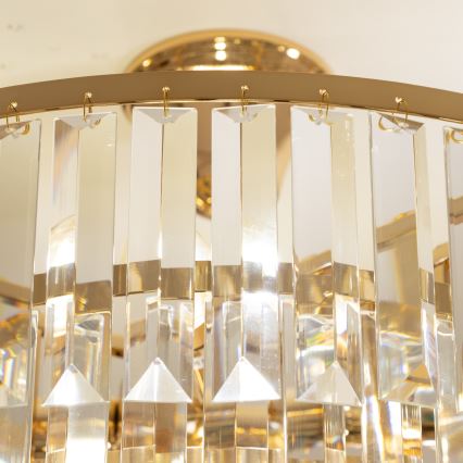Brilagi - Lestenec CRYSTAL 5xE14/40W/230V zlata