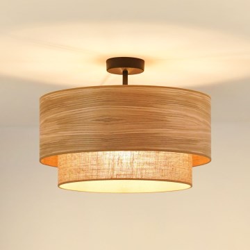 Brilagi - Lestenec MONTANA BOHO 1xE27/15W/230V pr. 45 cm rjava