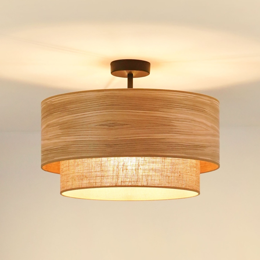 Brilagi - Lestenec MONTANA BOHO 1xE27/15W/230V pr. 45 cm rjava