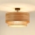 Brilagi - Lestenec MONTANA BOHO 1xE27/15W/230V pr. 45 cm rjava