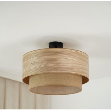 Brilagi - Lestenec MONTANA BOHO 1xE27/15W/230V pr. 45 cm rjava