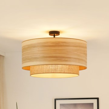 Brilagi - Lestenec MONTANA BOHO 1xE27/15W/230V pr. 60 cm rjava