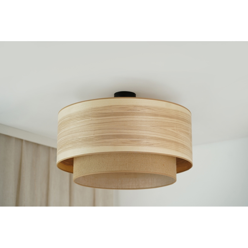 Brilagi - Lestenec MONTANA BOHO 1xE27/15W/230V pr. 60 cm rjava