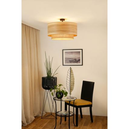 Brilagi - Lestenec MONTANA BOHO 1xE27/15W/230V pr. 60 cm rjava