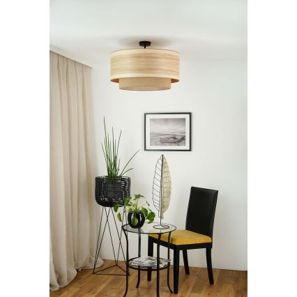 Brilagi - Lestenec MONTANA BOHO 1xE27/15W/230V pr. 60 cm rjava