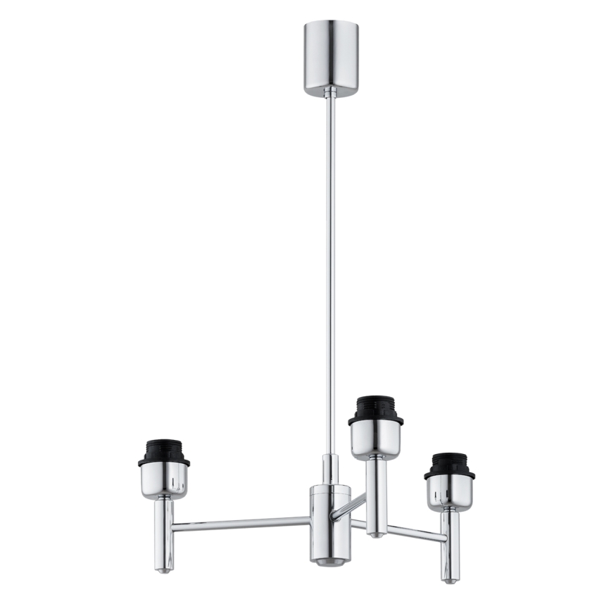 Brilagi - Lestenec na drogu MONTE 3xE27/60W/230V bež/sijajni krom