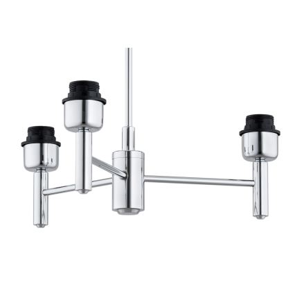 Brilagi - Lestenec na drogu MONTE 3xE27/60W/230V bež/sijajni krom