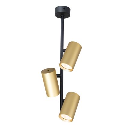 Brilagi - Lestenec na drogu SELE VERTICAL 3xGU10/30W/230V črna/zlata