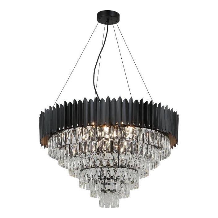 Brilagi - Lestenec na jekleni vrvici CARLOS 11xE14/40W/230V, premer 80 cm