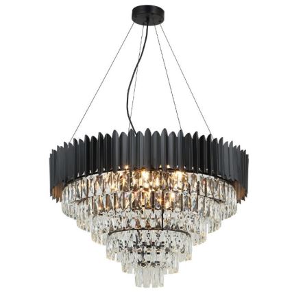 Brilagi - Lestenec na jekleni vrvici CARLOS 11xE14/40W/230V, premer 80 cm