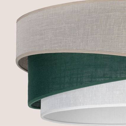 Brilagi - Lestenec na kablu ARROW 1xE27/60W/230V premer 45 cm bež/zelena/bela