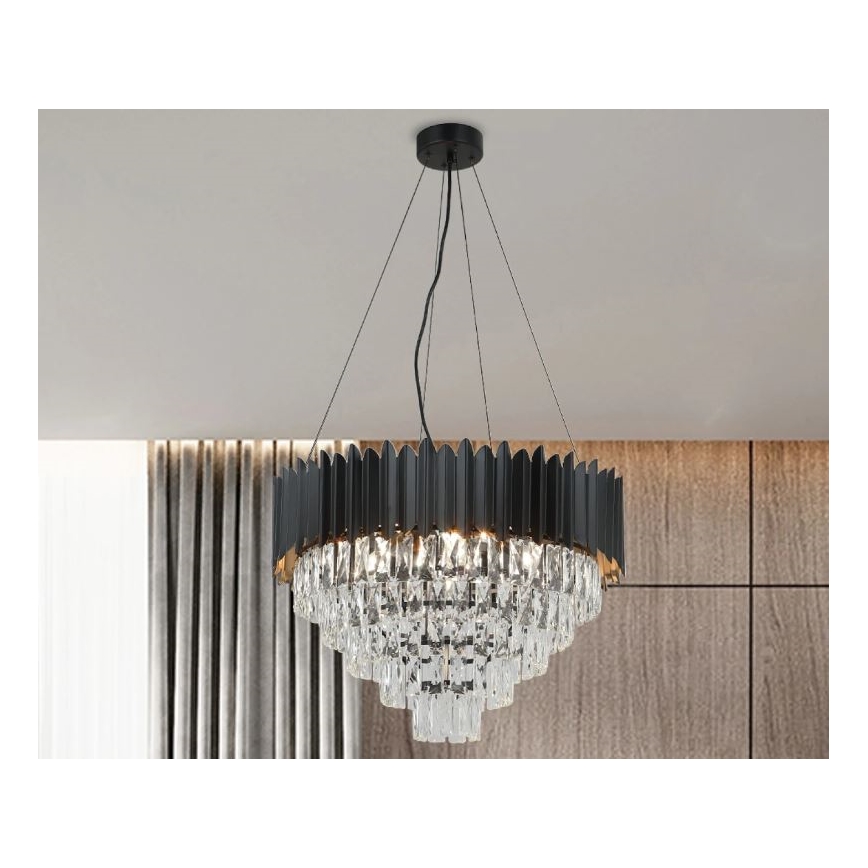 Brilagi - Lestenec na kablu CARLOS 9xE14/40W/230V, premer 60 cm