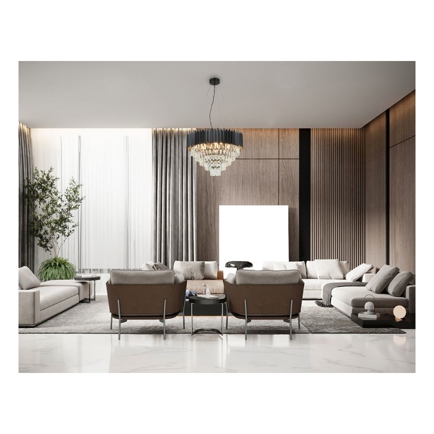 Brilagi - Lestenec na kablu CARLOS 9xE14/40W/230V, premer 60 cm
