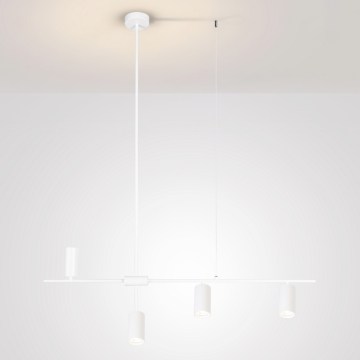 Brilagi - Lestenec na kablu CRANE 4xGU10/30W/230V bela