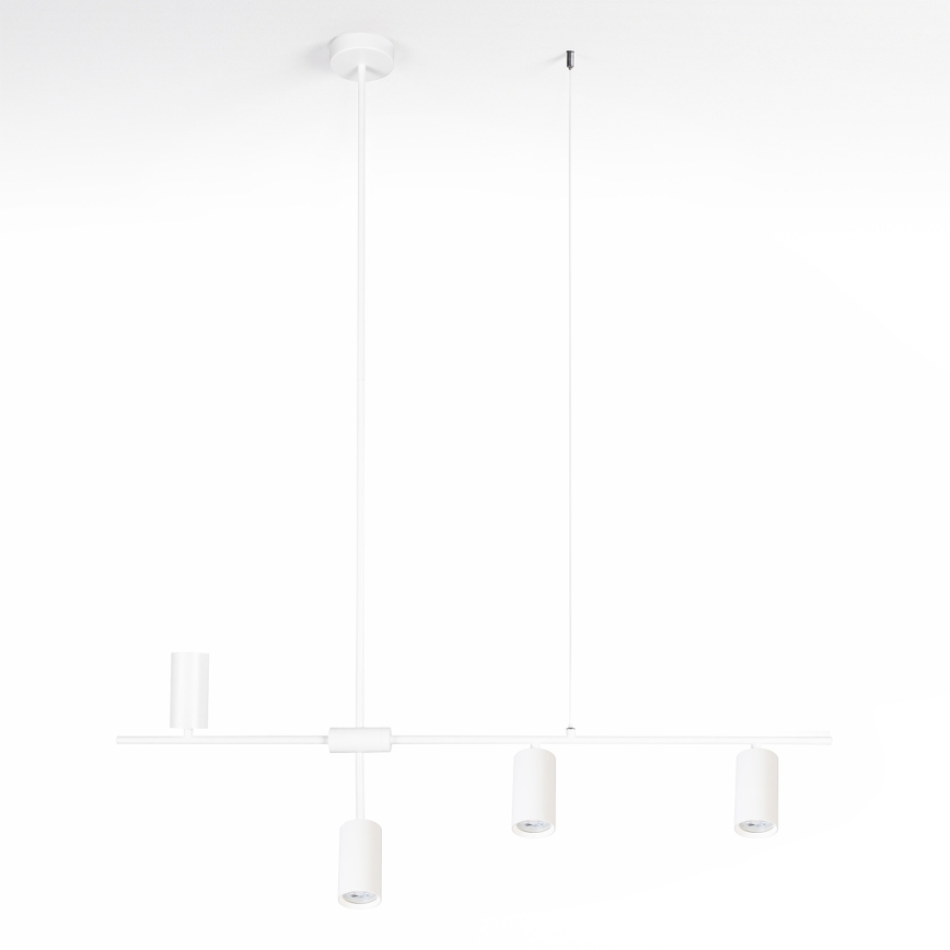 Brilagi - Lestenec na kablu CRANE 4xGU10/30W/230V bela