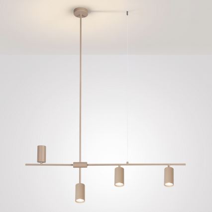 Brilagi - Lestenec na kablu CRANE 4xGU10/30W/230V bež
