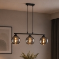 BRILAGI - Lestenec na kablu DIOR 3xE27/60W/230V črna/dimna siva