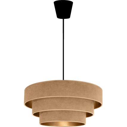 Brilagi - Lestenec na kablu LUNETA 1xE27/60W/230V Ø 40 cm bež/zlata