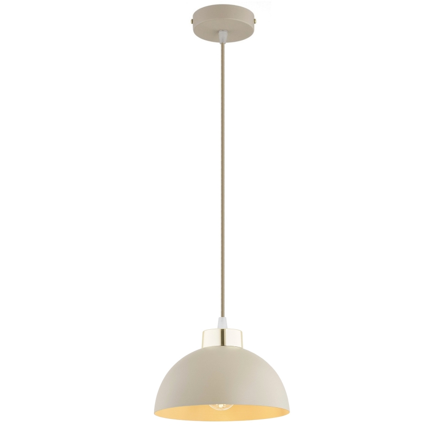 Brilagi - Lestenec na kablu MOON 1xE27/60W/230V Ø 18 cm bež/zlata