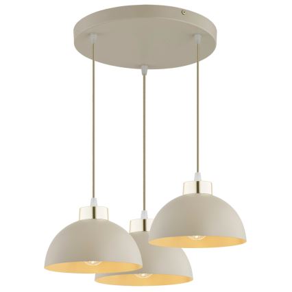 Brilagi - Lestenec na kablu MOON 3xE27/60W/230V bežna/zlata