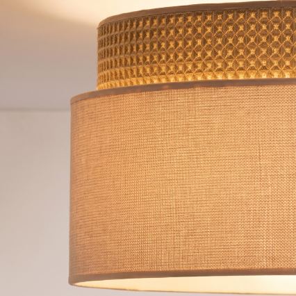 Brilagi - Lestenec na kablu PADOVA 1xE27/60W/230V Ø 40 cm bež