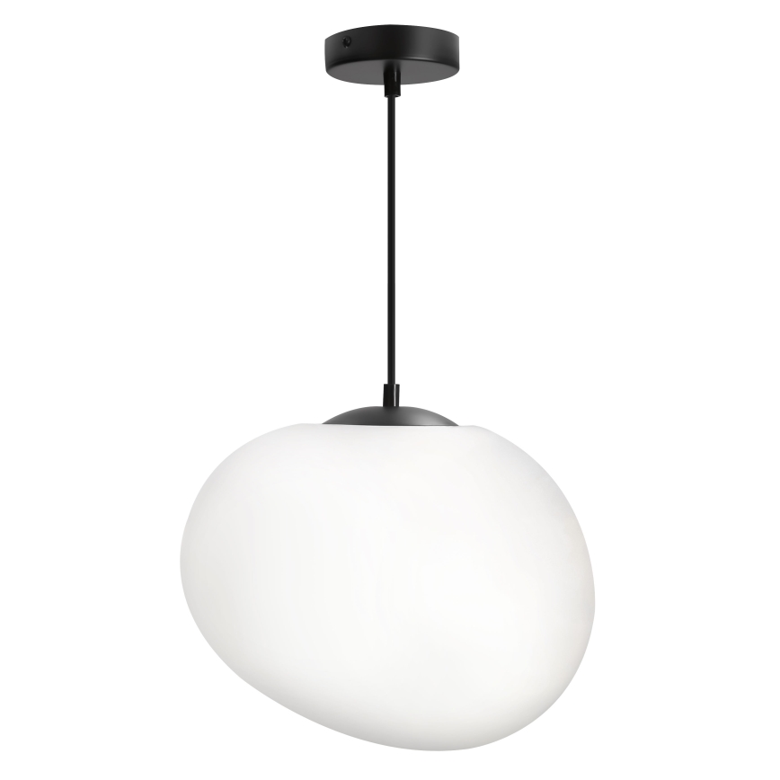 BRILAGI - Lestenec na kablu PEBBLES 1xE27/40W/230V premer 25 cm črna