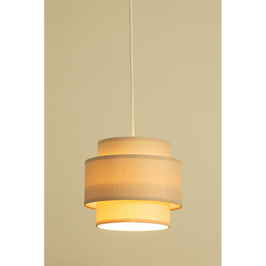 Brilagi - Lestenec na kablu RESNA 2xE27/60W/230V premer 30 cm bež