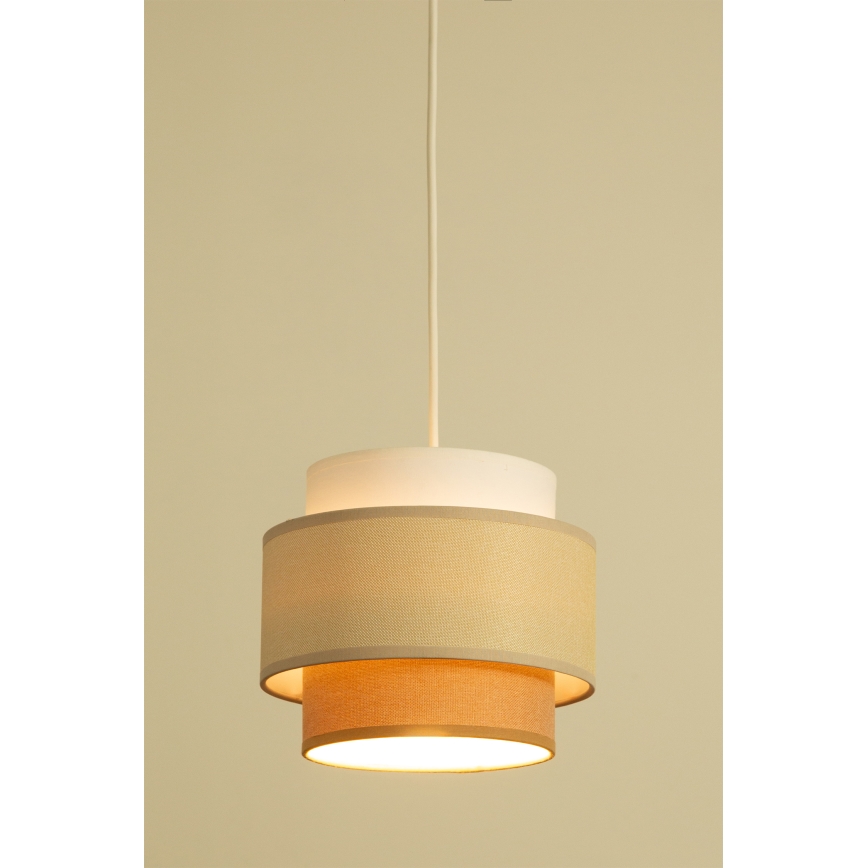Brilagi - Lestenec na kablu RESNA 3xE27/60W/230V premer 45 cm krem/bež