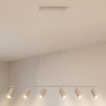 Brilagi - Lestenec na kablu SELE 6xGU10/30W/230V bež