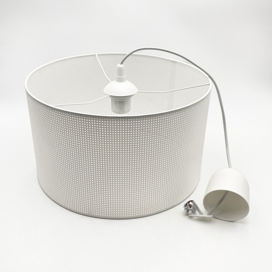 Brilagi - Lestenec na kablu SIRIJA MODERN 1xE27/60W/230V, premer 35 cm, bela