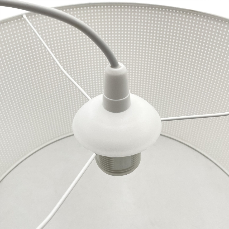 Brilagi - Lestenec na kablu SIRIJA MODERN 1xE27/60W/230V, premer 35 cm, bela