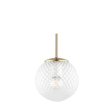 Brilagi - Lestenec na kablu STELLA 1xE27/60W/230V, premer 15 cm, bež/zlat