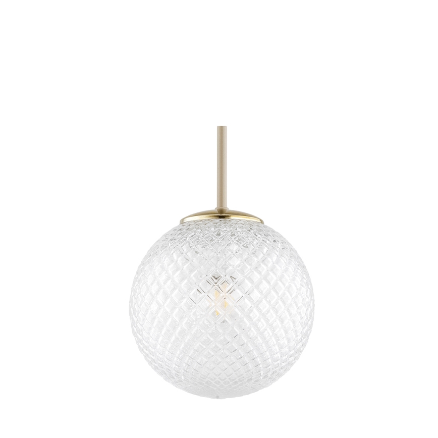 Brilagi - Lestenec na kablu STELLA 1xE27/60W/230V Ø 18 cm bež/zlata