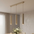 BRILAGI - Lestenec na kablu TUBE 3xGU10/15W/230V bež/zlata