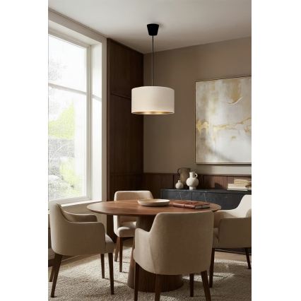 Brilagi - Lestenec na kablu VELVET 1xE27/60W/230V premer 40 cm kremna/zlata