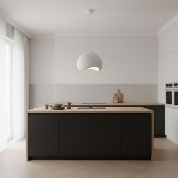 Brilagi - Lestenec na kablu WABI SABI 1xE27/40W/230V premer 34 cm bela