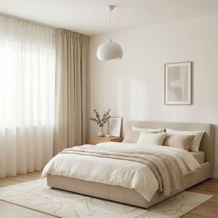 Brilagi - Lestenec na kablu WABI SABI 1xE27/40W/230V premer 34 cm bela