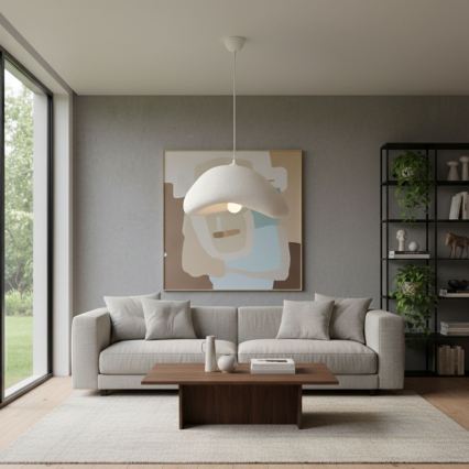 Brilagi - Lestenec na kablu WABI SABI 1xE27/40W/230V Ø 42 cm bela