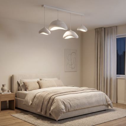 Brilagi - Lestenec na kablu WABI SABI 4xE27/40W/230V bela