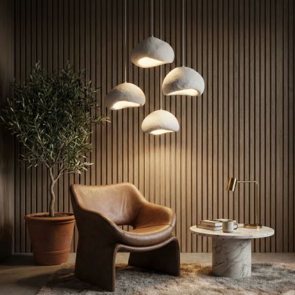 Brilagi - Lestenec na kablu WABI SABI 4xE27/40W/230V, premer 95 cm, bela