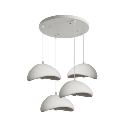 BRILAGI - Lestenec na kablu WABI SABI 4xE27/60W/230V bela