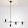 Brilagi - Lestenec na lanku CRANE 4xGU10/30W/230V črn
