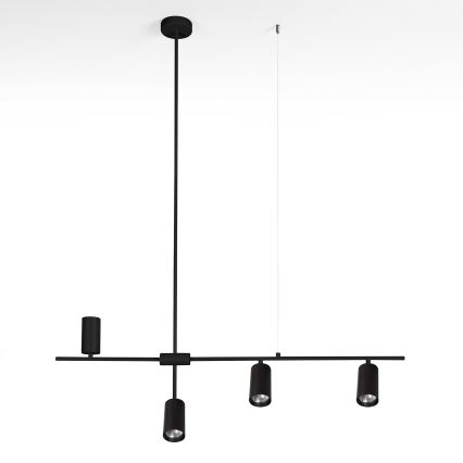 Brilagi - Lestenec na lanku CRANE 4xGU10/30W/230V črn
