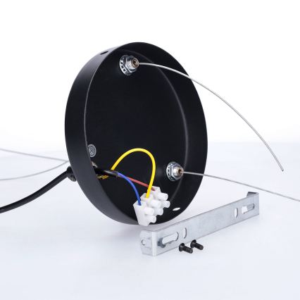 BRILAGI - Lestenec na lanku SELE 6xGU10/30W/230V črna