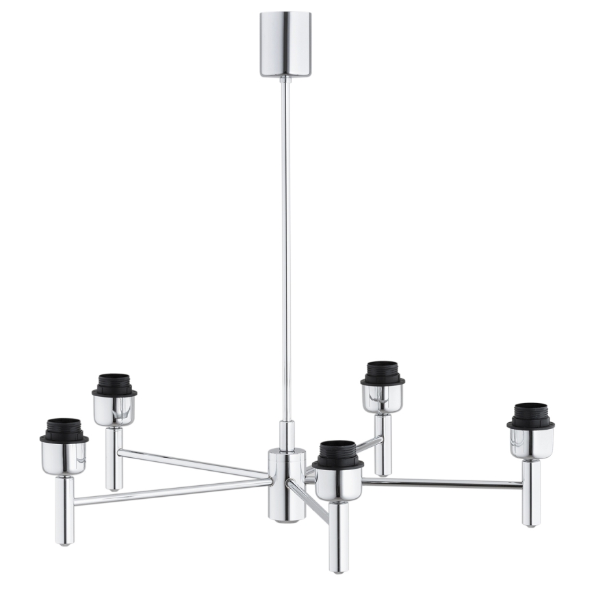 Brilagi - Lestenec na palici MONTE 5xE27/60W/230V kremna/sijajni krom