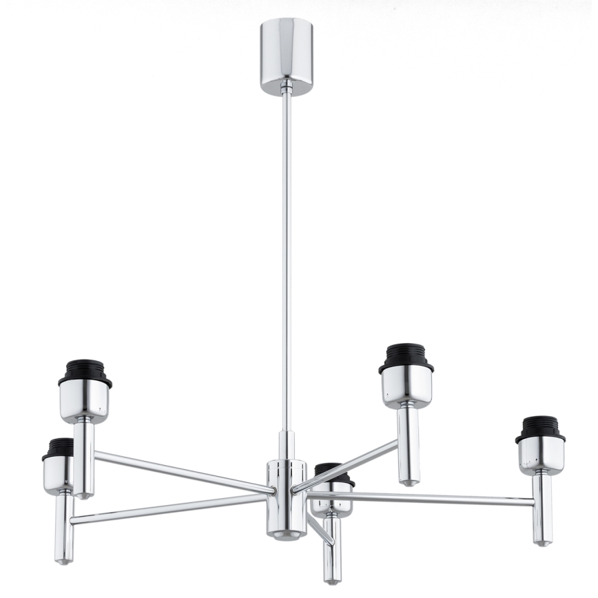 Brilagi - Lestenec na palici MONTE 5xE27/60W/230V kremna/sijajni krom