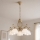 Brilagi - Lestenec na verigi ANTICO MODERN 5xE27/60W/230V bež