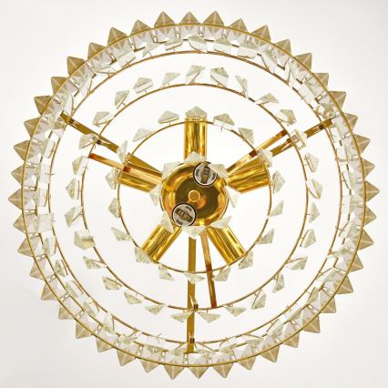 Brilagi - Lestenec na verigi CRISTAL 5xE14/40W/230V premer 45 cm