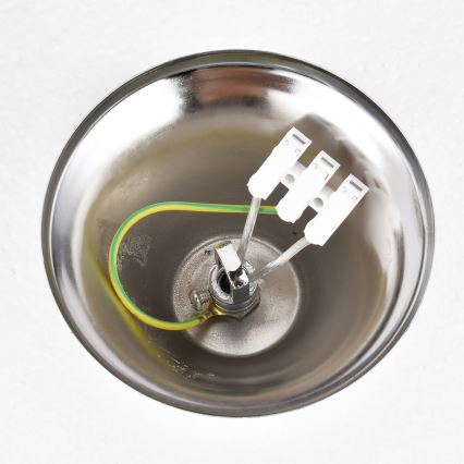 Brilagi - Lestenec na verigi ECLIPSE 5xE14/10W/230V, premer 38 cm, srebrn