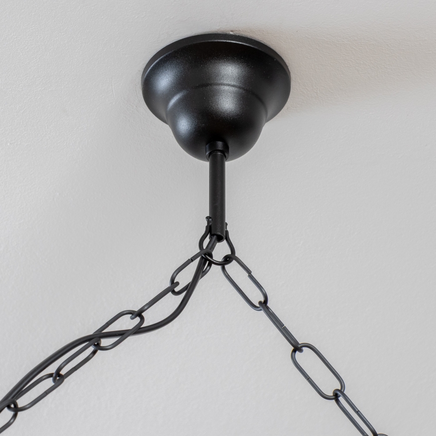 Brilagi - Lestenec na verigi KOS 6xE27/60W/230V bukev